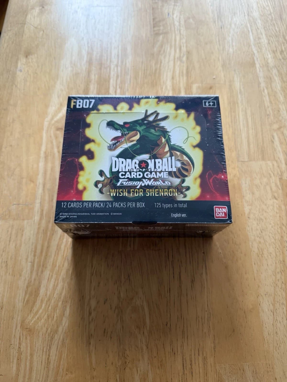 Dragon Ball Super: Fusion World FB-07 Wish Upon Shenron Booster Box